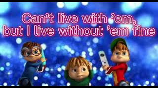 The Chipmunks And The Chipettes Can’t Live With ‘Em Lyric Video