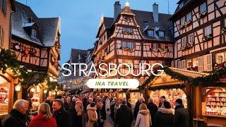 STRASBOURGTHE MOST BEAUTIFUL CHRISTMAS CITY IN THE WHOLE WORLD - THE TRUE SPIRIT OF CHRISTMAS 4K