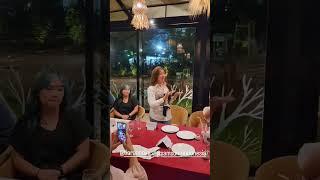 Tiara Andini makan malam bersama tim Samsung Indonesia #tiaraandini #samsung