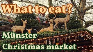 Best food at Münster Christmas market in North Rhine-Westphalia, Germany (with prices)