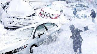 An anomaly in Austria! A huge amount of snow fell and paralyzed part of the country