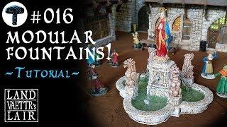 Crafting Modular Fountain for Tabletop RPG (tutorial)