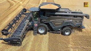 Mähdrescher Fendt IDEAL 8 - 10,7 m on Tour in Germany - new big combine harvester wheat harvest 2019