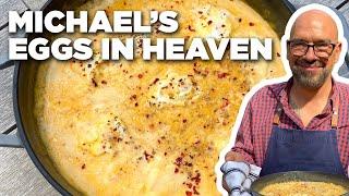 Michael Symon's Eggs in Heaven | Symon Dinner's Cooking Out | Food Network