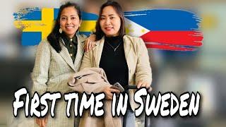 My sisters first time in Europe| Filipina in Sweden