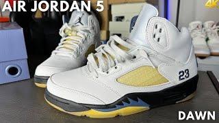 A Ma Maniere Air Jordan 5 Dawn On Feet Review