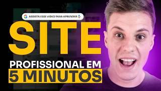 Como Criar Um Site PROFISSIONAL – AULA Completa, Fácil e Sem Programação