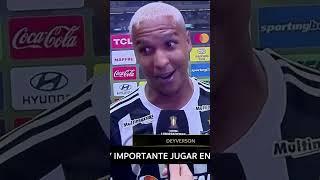 DEYVERSON: "Soy un poco como los argentinos, me gusta la 'catimba'" - LIBERTADORES 2024