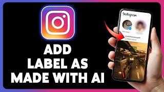 How To Add Label As Made With AI On Instagram Post 2024 | Tag AI-Generated Content On Instagram App