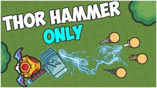 Zombs Royale | THOR HAMMER Only Challenge!