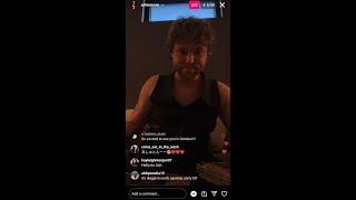 Ashton Irwin Instagram Live 30 August 2023 Backstage @ The 5SOS Show Tour Indianapolis