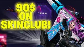 90$ ON SKINCLUB IS SO EZ WITH ANGVIL!