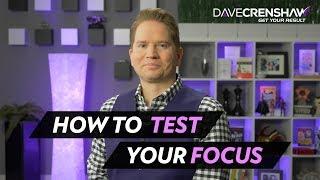 Take the 1-Step Focus Test