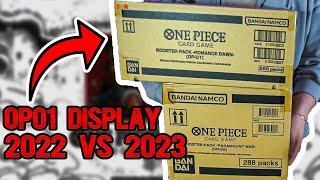 DAS sind die UNTERSCHIEDE - One Piece OP01 - Romance Dawn REPRINT?!