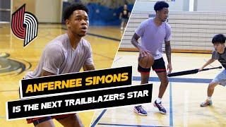 Anfernee Simons is the next TRAILBLAZERS STAR ! Exclusive workout