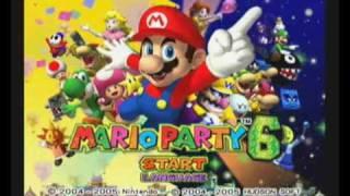 Mario Party 6 Intro Nintendo Gamecube Pal Version