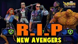 5 ALTERNATIVE WAYS OF WINNING VS NEW AVENGERS | ALLIANCE WARS EASY COUNTERS | MARVEL STRIKE FORCE