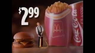 McDonalds (1994) Television Commercial - Air Pump