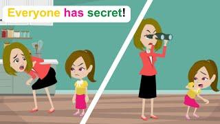 Ella and her mother have secrets - Simple English Story - Ella English