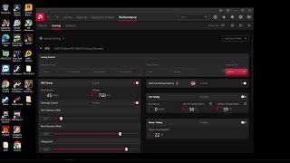 How to overclock and decrease power draw AMD GPU Radeon RX 6600 (15% less watt at stock performance)