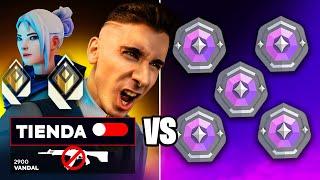 2 RADIANTS WITHOUT WEAPONS VS 5 DIAMONDS!