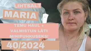 #40 TEMU HAUL + VALMISTUN LÄTI TRIPIKS | LIHTSALT MARIA