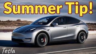 Avoid Tesla Range Loss In The Summer |  Turn Off Cabin Overheat Protection In Your Tesla!