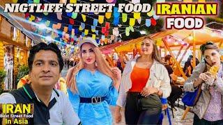 Best Street Food In Asia Iran ||  NightLife In Tehran Street  Food Vlog || Food Street in iran