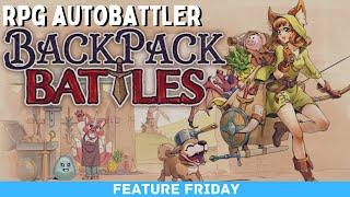 ASSEMBLE ITEMS DEFEAT ENEMIES | BACKPACK BATTLES [Feature Friday]