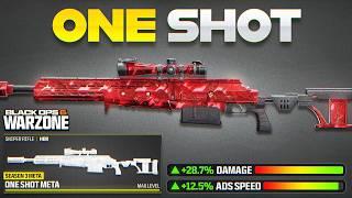 new #1 HDR LOADOUT is the BEST ONE SHOT SNIPER in WARZONE BO6! (Best Warzone 3 Sniper Class)