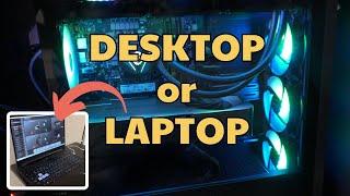 Laptop vs Desktop Gaming PC for Your Golf Simulator