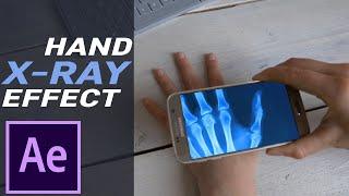 Hand X RAY SCANNER Effect - After Effects Tutorial