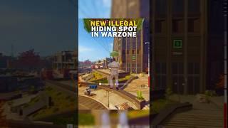 NEW ILLEGAL HIDING SPOT WILL BREAK WARZONE!  #warzoneglitch #warzoneglitches