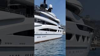 The massive 115m (377ft) superyacht AHPO 