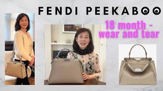 Fendi Peekaboo Iconic Medium in depth review  - 18 month Wear and Tear