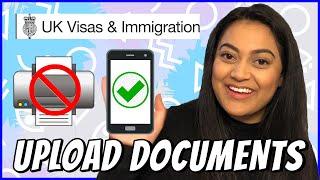 UK Spouse Extension Visa 2021: Uploading Supporting Documents