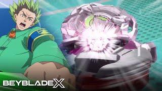 Takumi vs Bird! HellsChain vs Stone Montblanc | (An Invincible End) Beyblade X (HD)