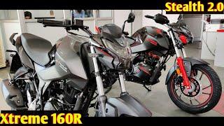 New Hero Xtreme 160R Stealth 2.0 and Xtreme 160R Stealth Comparison|Xtreme 160R Stealth 2.0  Edition