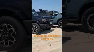 Broncos on The Beach #fordbronco #fordmotorcompany #automotive #bronco #offroad #outdoors