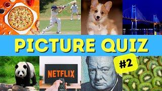 General Knowledge Picture Quiz - Answer The Questions about the 30 Pictures!