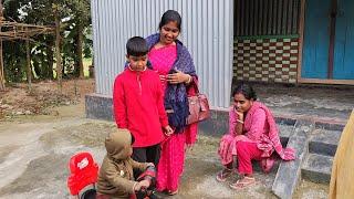 আজকে হঠাৎ করে লিখনরা বাড়িতে আসলো কেনো । ‍Simple Village Life Style Vlog | Village Vloger |