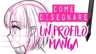 Come disegnare manga - Disegnare un volto di profilo