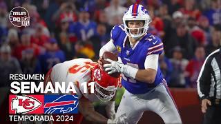 Kansas City Chiefs vs. Buffalo Bills | Resumen NFL en español - Semana 11 | NFL Highlights 2024