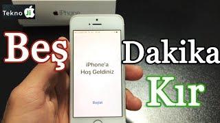 Beş Dakika da iPhone iCloud Kilidini Geçme Apple'yi Geçtim Yeni Deneyim