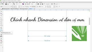 Hướng dẫn đổi đơn vị thước đo trong corelDRAW | Nhanh, gọn, lẹ | Đặng Khôi