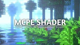 TOP 3 SHADER MCPE 1.20 & 1.20.80 || MCPE SHADER - SUPPORT RENDER DRAGON & REALISTIC SHADER