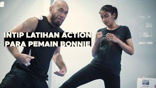 BONNIE CARI LAWAN? Intip Bonnie ketika latihan berantem, Persiapan Film Action Bonnie