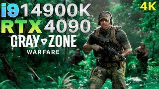 Gray Zone Warfare | Intel i9 14900K | RTX 4090 | 4K | Epic Settings | DLSS3 | Does it work?