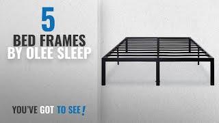 Top 10 Olee Sleep Bed Frames [2018]: Olee Sleep 14 Inch T-3000 Heavy Duty Steel Slat / Non-slip