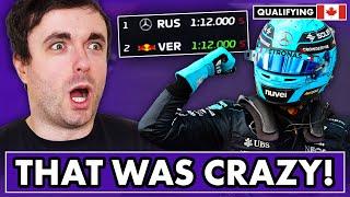 Our Reaction to an AMAZING Canadian GP Qualifying